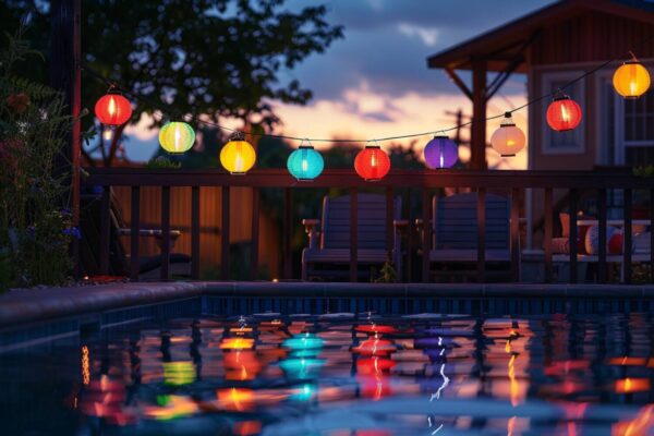 Jakie lampy solarne wybrać do oświetlenia basenów ogrodowych