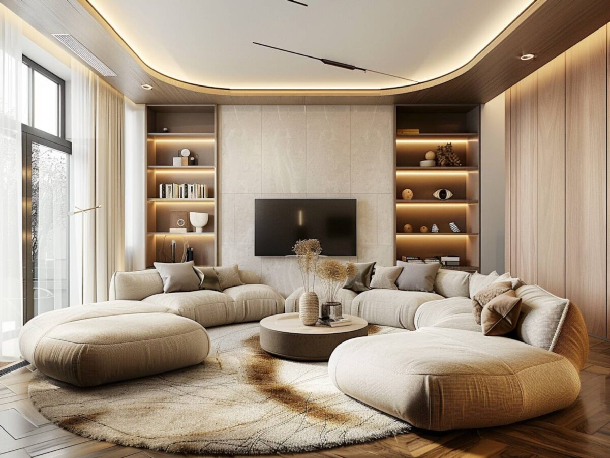 Jak zaplanować ustawienie mebli w salonie o nieregularnym kształcie