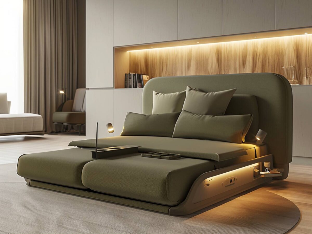 Jakie sofy wielofunkcyjne najlepiej sprawdzają się w małych wnętrzach