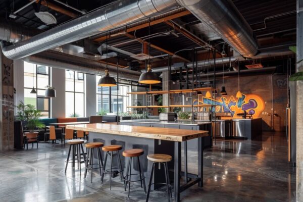 Jak dopasować meble biurowe do wnętrz industrialnych