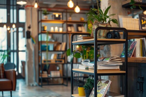 Jak dopasować regały w stylu industrialnym do przestrzeni coworkingowych