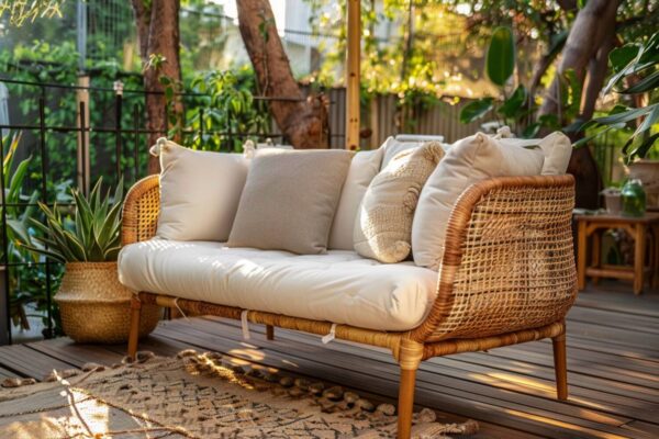 Jakie materiały ekologiczne dominują w produkcji sof na taras
