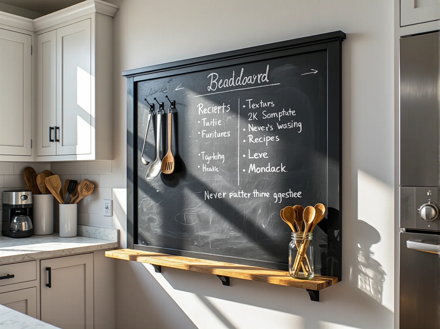 Pomysł na mebel do pokoju dziecka: rama starego łóżka zmieniona w kreatywne biurko z miejscem do nauki.