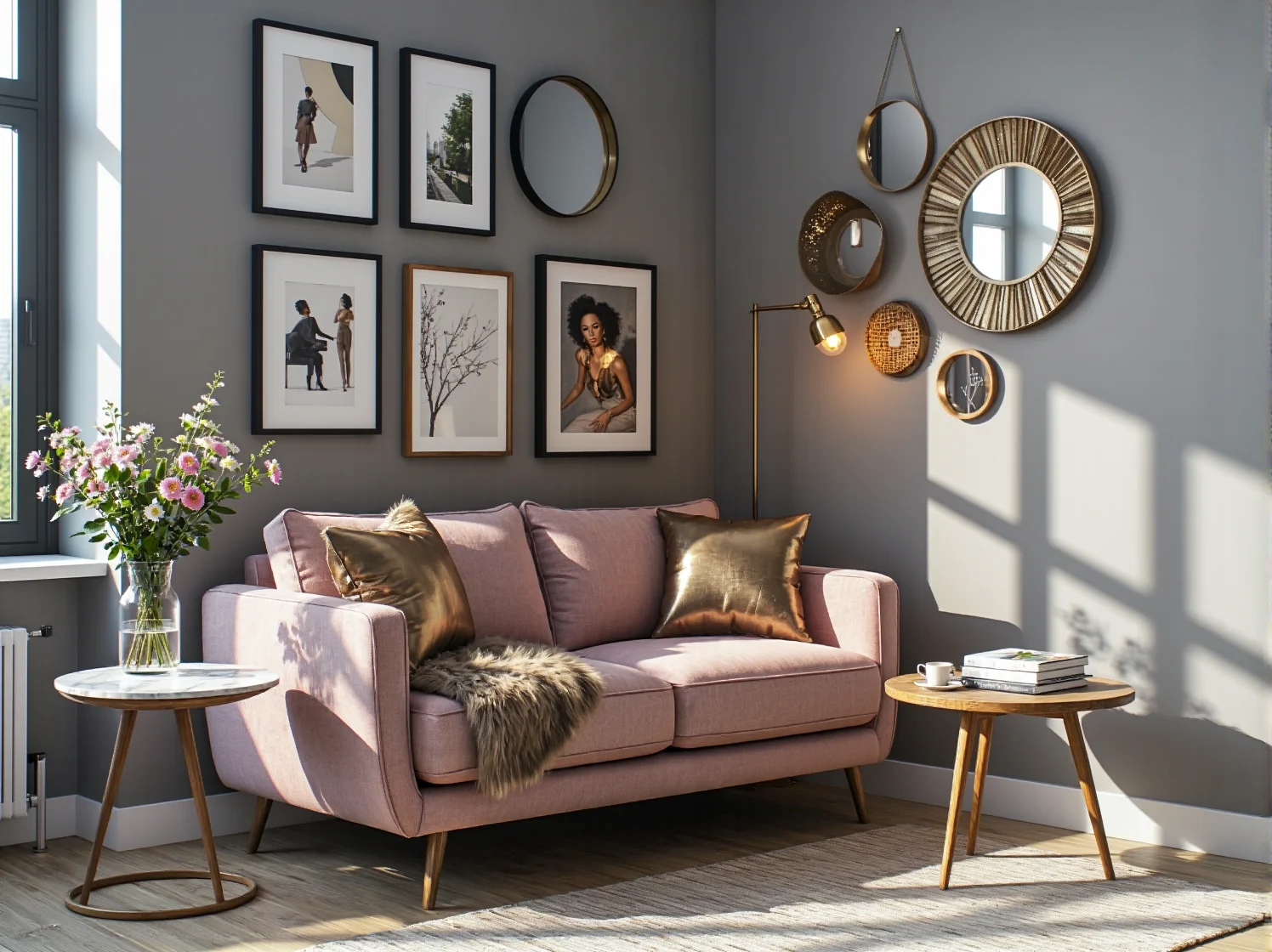 Poradnik: Jak wybrać trwałe sofy w stylu glamour do małych mieszkań? - ilustracja 3