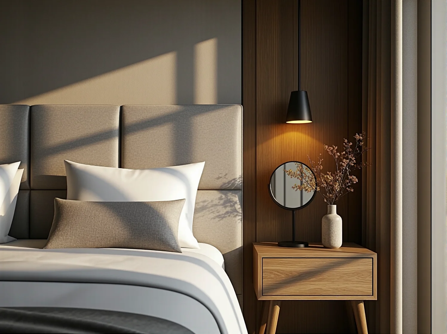 Ekologiczne materiały użyte w produkcji mebli hotelowych w duchu zrównoważonego rozwoju.